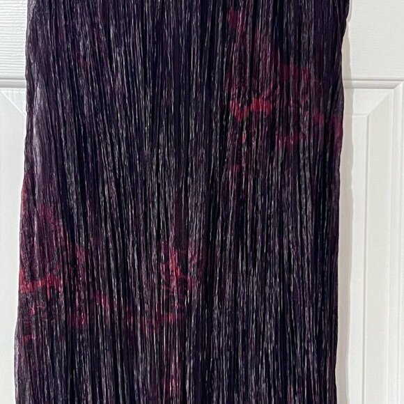 Tessuto Slip Dress Size Large Midi Plum Y2K Removable Slip Dress Vintage NWT - Picture 2 of 8